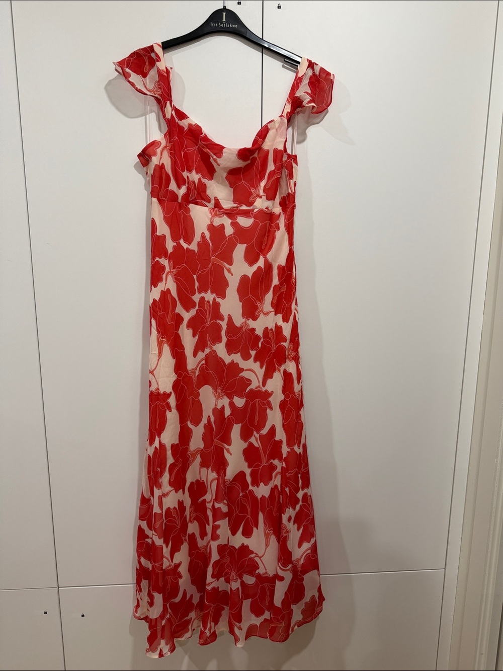 Rails Red Floral Maxi Dress